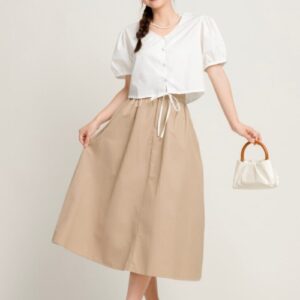 Long A-Line Skirt