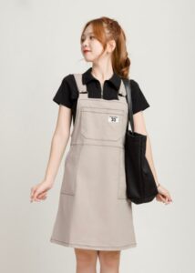 jumpsuit Protruding Suture