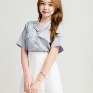 Vest Collar Shirt