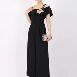 Short A-Line Dress with Buttoned Jacket DCATCU6
